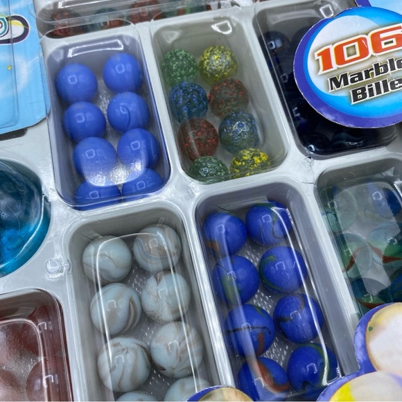 Amigo Deluxe Marble Set 106 Total NEW - Picture 7 of 8